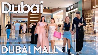 Dubai Mall |4k| Amazing Walking Tour World’s Largest Shopping Mall Walking Tour 🇦🇪 