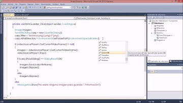 Guardar imágen transmitida en VideoSourcePlayer con AForge C# (2 de 2) - Visualizandolanet