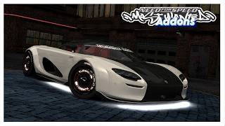 2023 Koenigsegg CC850 SpeedHunters • Addons Cars Gameplay • NFS Most Wanted 2005 PC