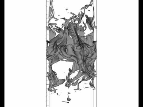 Sediment-laden fresh water on top of clear salty water: 3D DNS