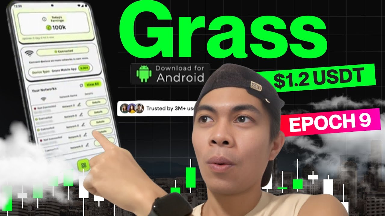 Grass $1.2 USDT nasa Android Cellphone App NA!