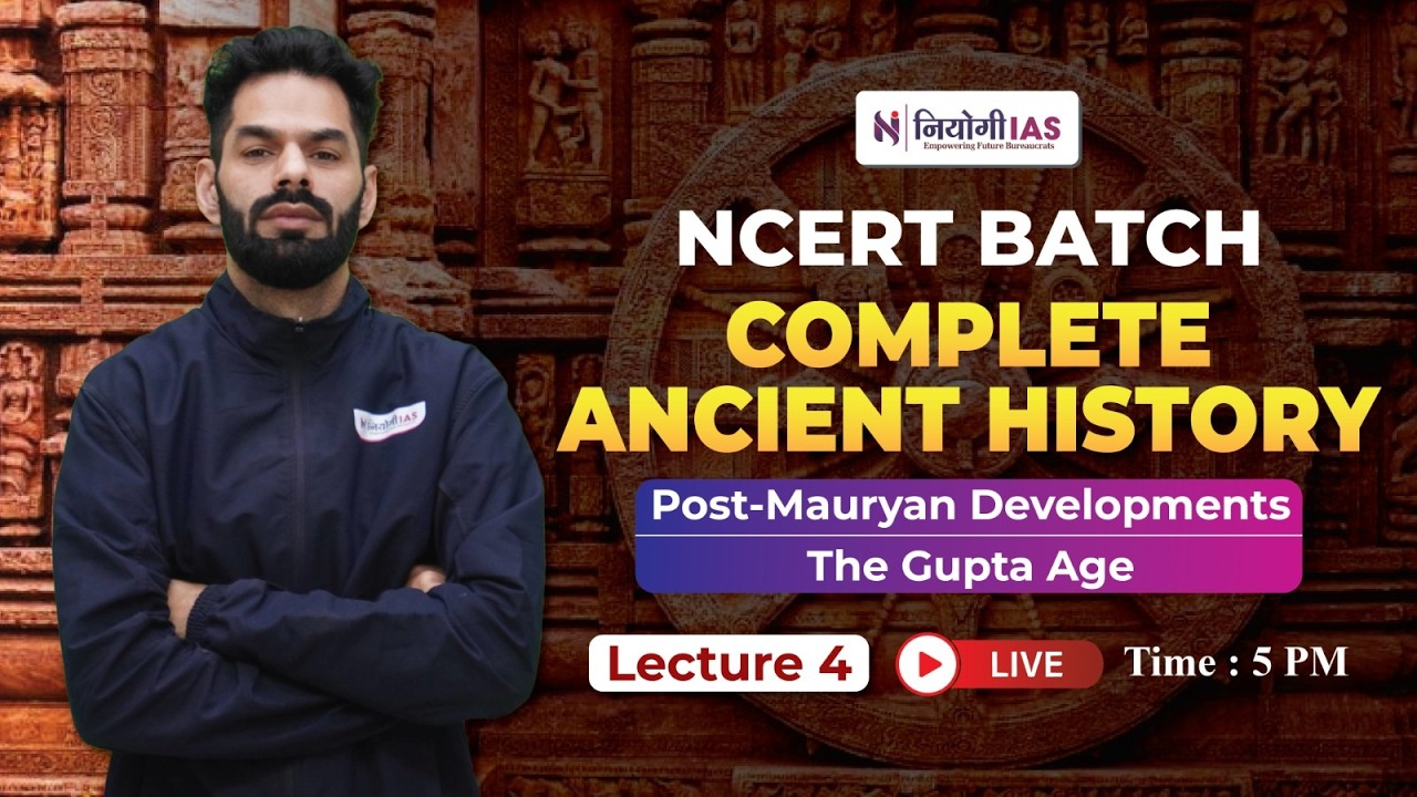 Complete Ancient History NCERT | Post Mauryan Period - Gupta Age ...