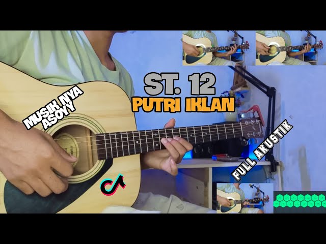 PUTRI IKLAN - ST 12 /gitar cover by senar melody class=