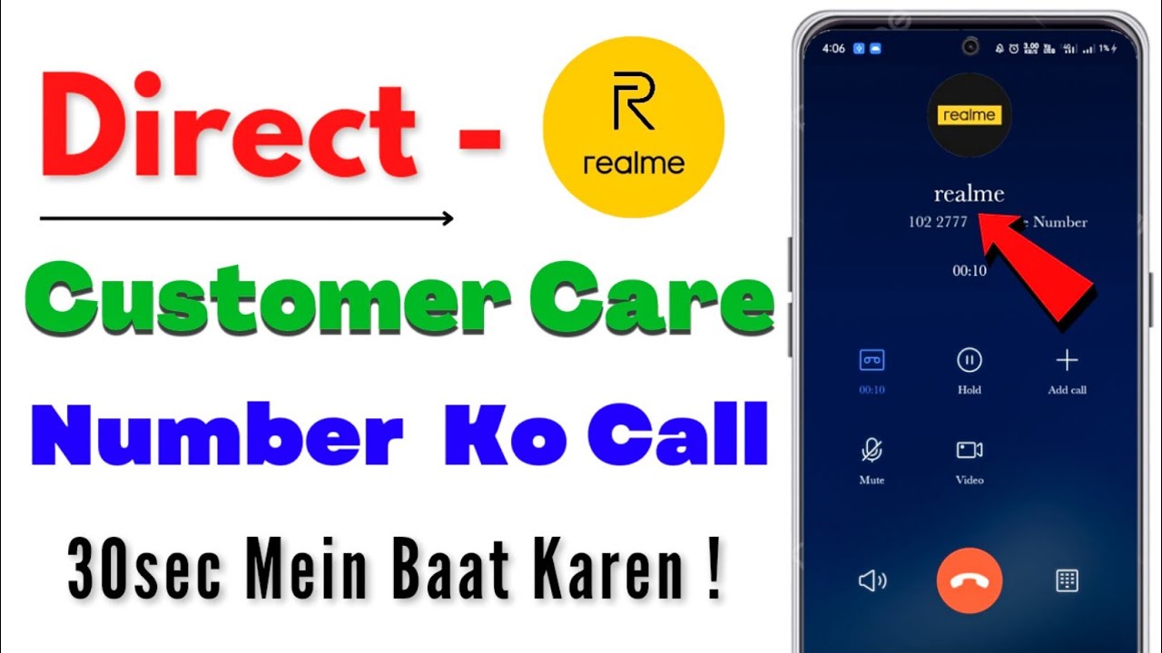 How To Contact Realme Phone Customer Care 2023 | Realme Customer Care Ko Call Kaise Karen