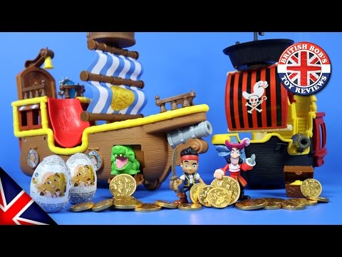 Jake and the Neverland Pirates, Musical Pirate Ship Bucky, Captain Hooks  Jolly Roger