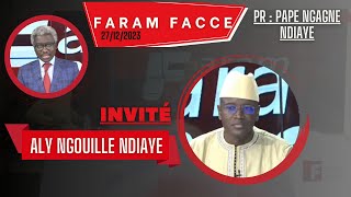 🔴IGFM LIVE : Faram Facce - Invité : Aly Ngouille Ndiaye - Pr : Pape Ngagne Ndiaye - 27 Décembre 2023