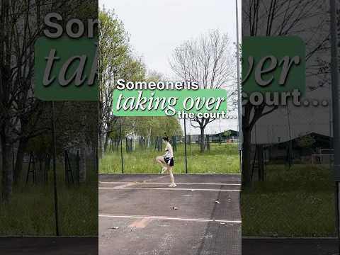 The court sucks but... who cares?! #tenniscourt #tennislife