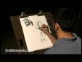 Mark McDonnell: How To Draw With Different Mediums - PrismaColor Pencil 01