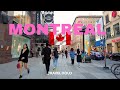 Montreal quebec canada 4k walk tour