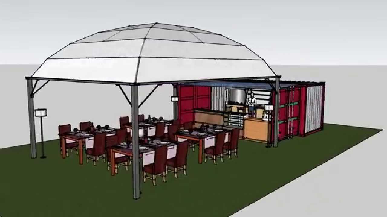 Ristorante Bar Container Shelter Box Produzione Vendita Noleggio