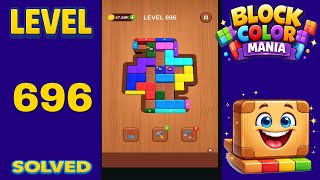 Block Color Mania – Level 696 | Fast & Clean Solution