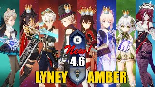 C0 Lyney & C6 Amber 4.6 Spiral Abyss