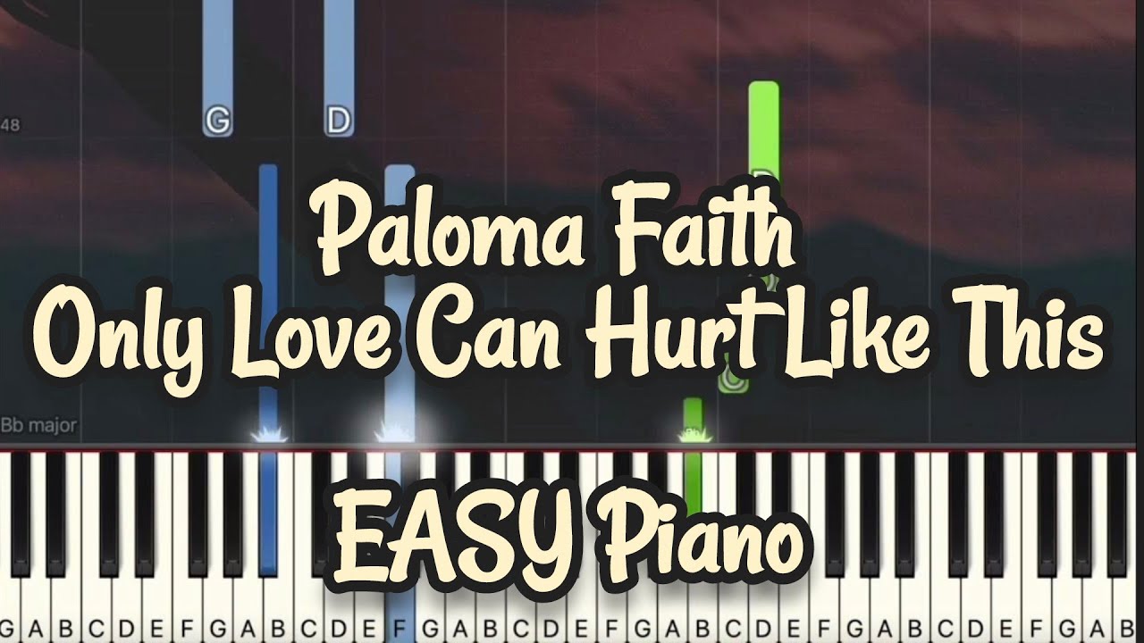 Paloma Faith - Only Love Can Hurt Like This (Simple Piano Tutorial ...