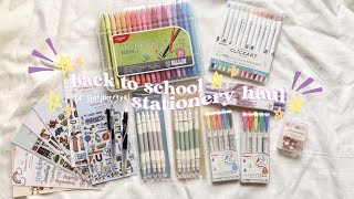 Back To School Stationery Haul ft. Stationery Pal (Indonesia)