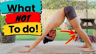 Mistakes Beginners Do ⛔️ Yoga for Beginners