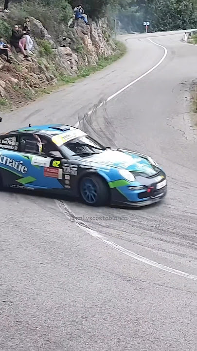 Unleashing the Porsche 911 GT3: Rally Costa Blanca’s Epic Slides! | GSCN Videos | 2023
