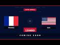 Football Friendly Match FRANCE WU23 Vs USA WU23 