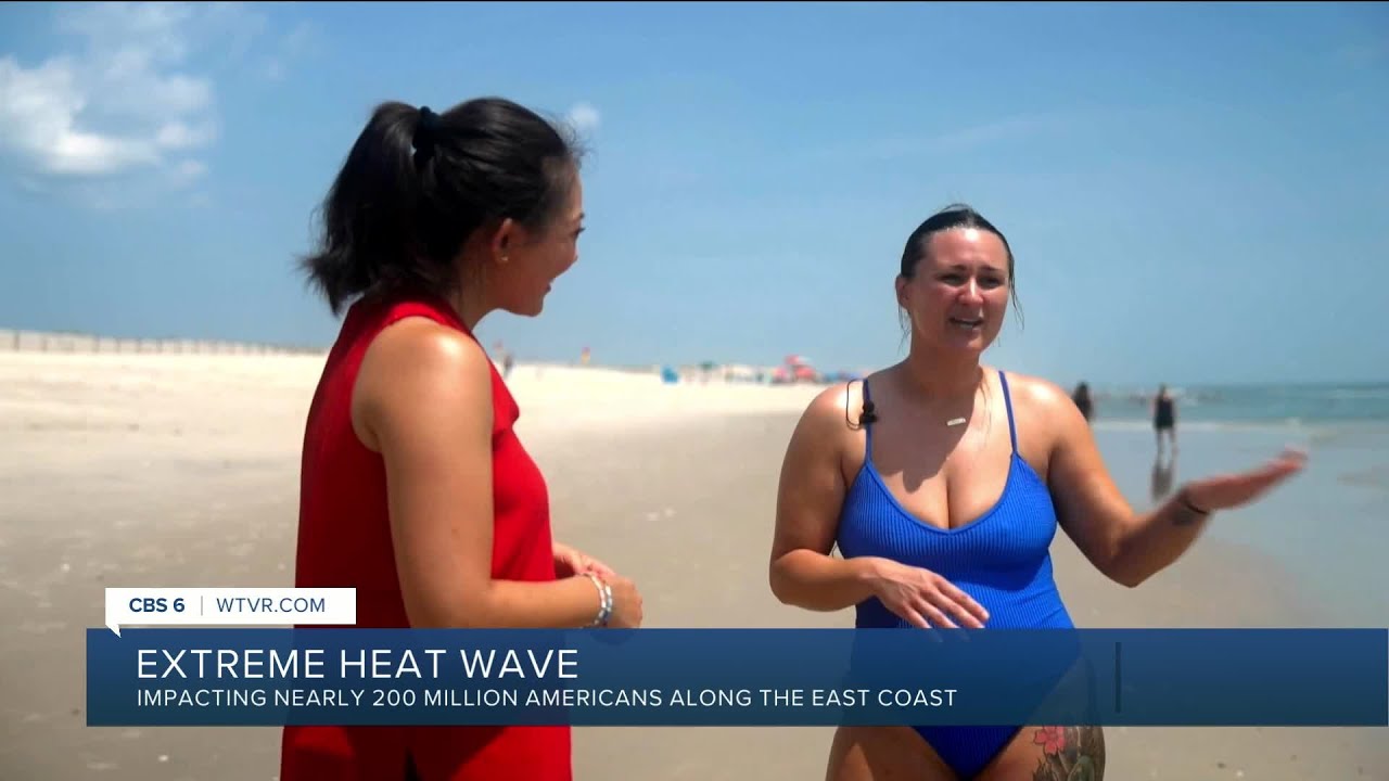 Heat dome brings highest temperatures in years to parts of Eastern US
