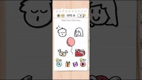 Brain Test Level 26 Answer - Make hem Fall in Love (Walkthrough)