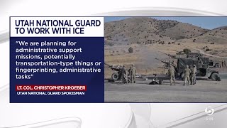 Utah National Guard To Work With Ice
