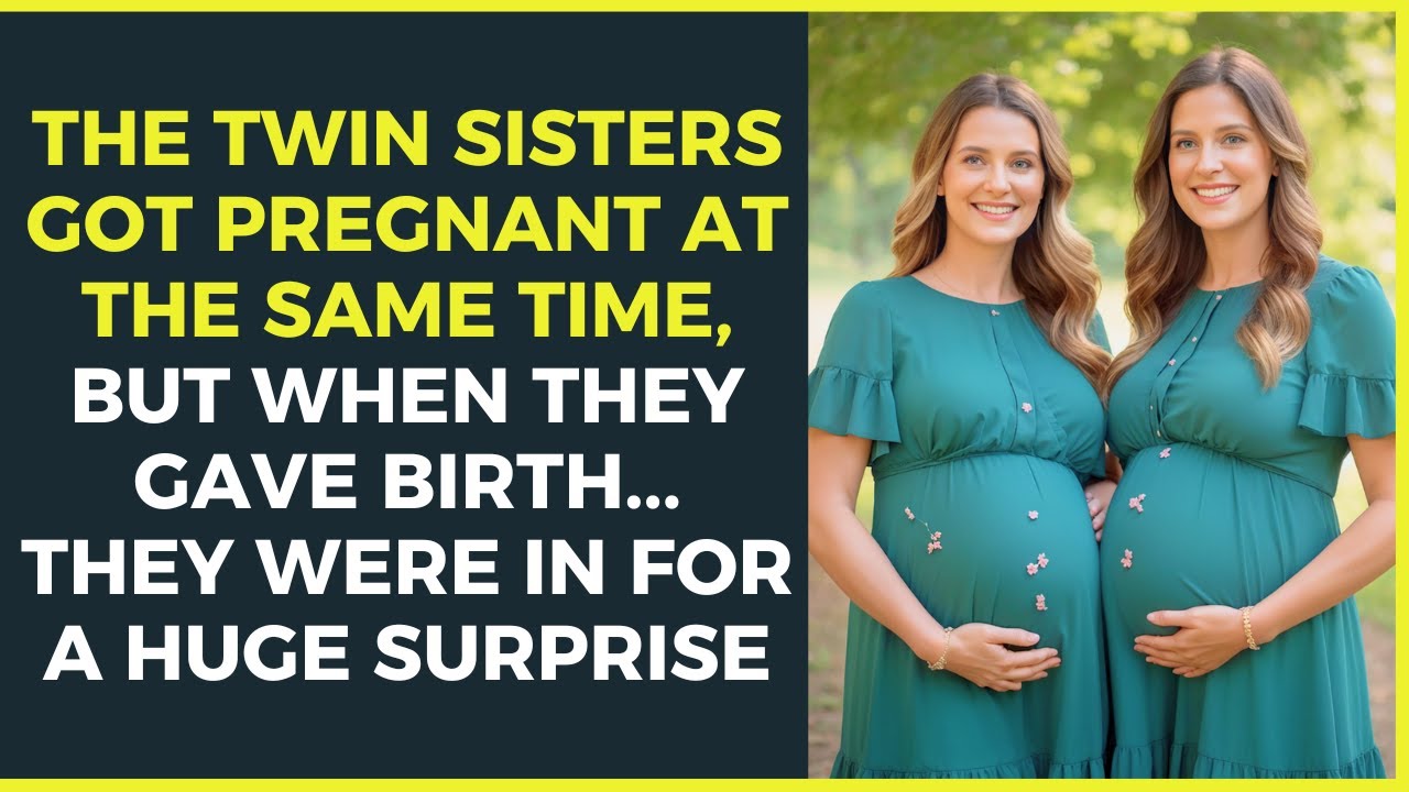 TWIN SISTERS GOT PREGNANT AT THE SAME TIME, BUT WHEN
