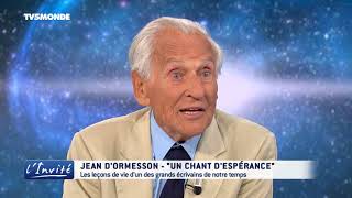 Hommage à Jean d'Ormesson : Ses dernières confidences sur TV5MONDE