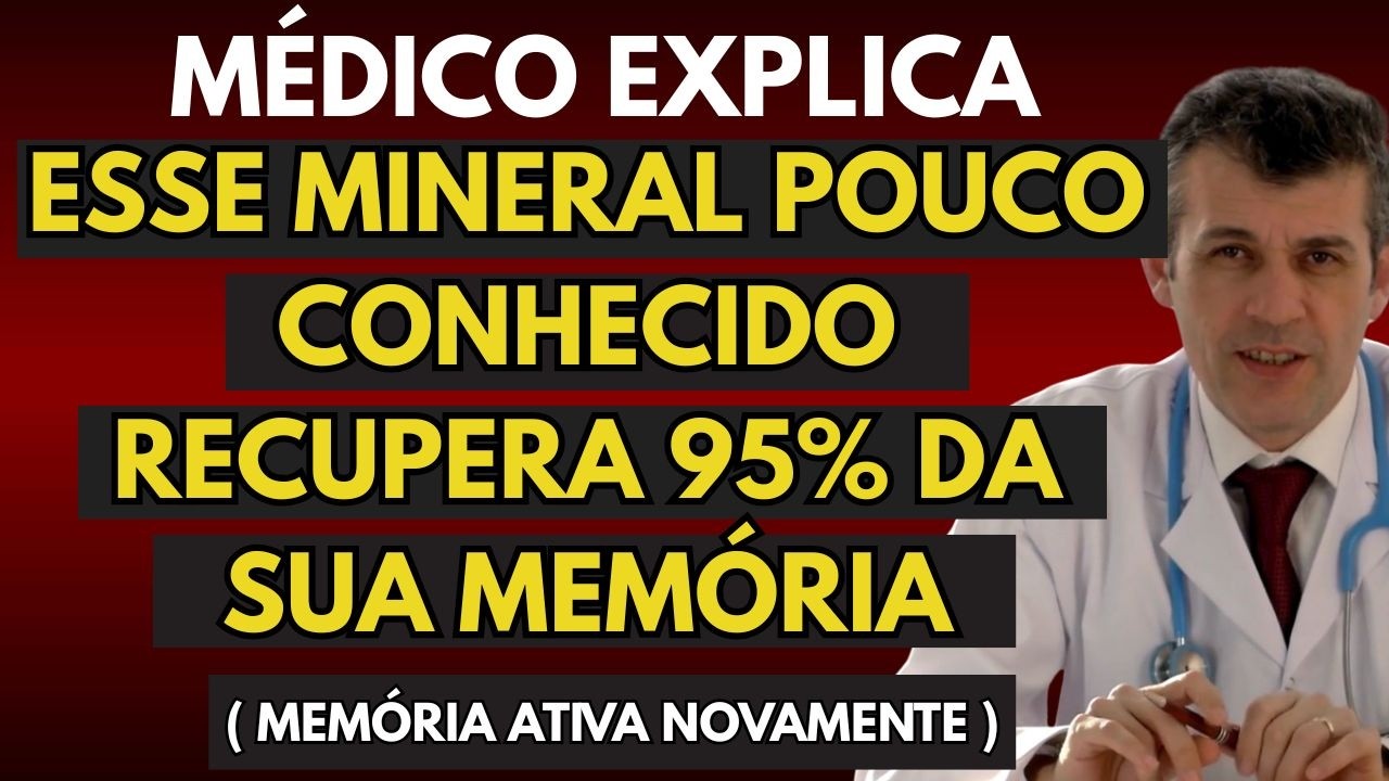 Sua Memória Está Fraca? Esse Mineral Te Ajuda a Recuperar 95% em Idosos