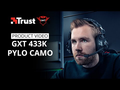 GXT 433K Pylo Multiplatform Gaming Headset - camo black