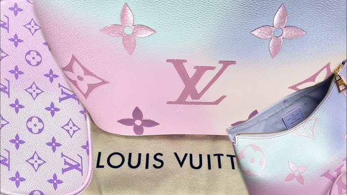 Louis Vuitton Sunrise Pastel Marshmallow bag mini review! #sunrisepastel  #lvspringinthecity 