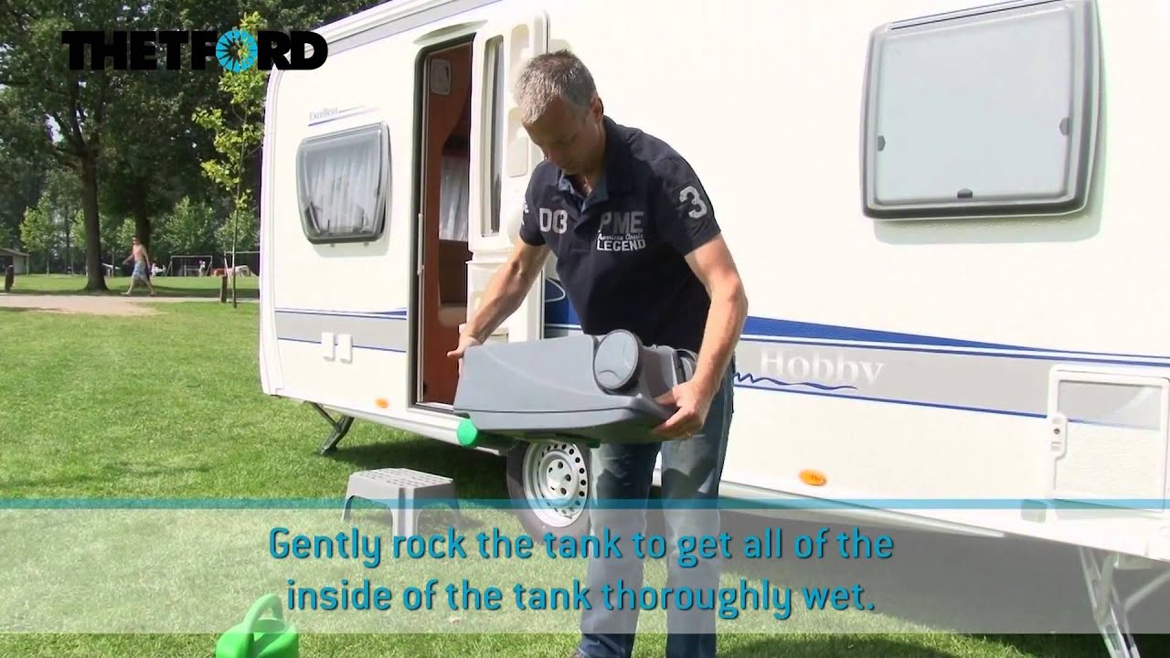 Thetford Cassette Tank Cleaner, for a thoroughly clean toilet waste