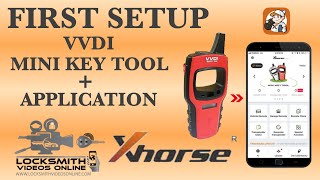 xhorse vvdi mini key tool   xhorse application first setup