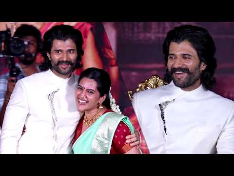 Vijay Deverakonda and Ranabaali Movie Team Q & A with Media @ Ranabaali Trailer Launch|Rashmika