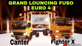 Grand louncing mitsubishi fuso euro4 berlangsung sangat meriah