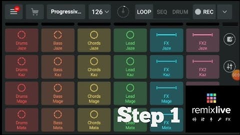 Remix live. music _step_1