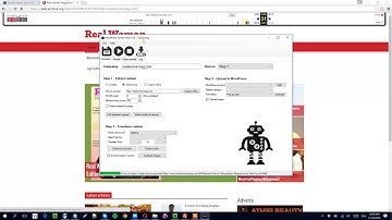 Rebuild a website from Archive with WPcontentBOT part 1