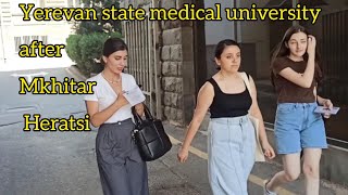 Yerevan state medical university after Mkhitar Heratsi @yerevanarmeniadez1810 @dreamwalkingdez8067