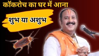 कॉकरोच का घर में आना शुभ या अशुभ | श्री शिवमहापुराण कथा live | @Sanatansaralgyan54