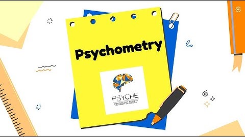 Psychometry - Honours Information Event - 05/05/2022