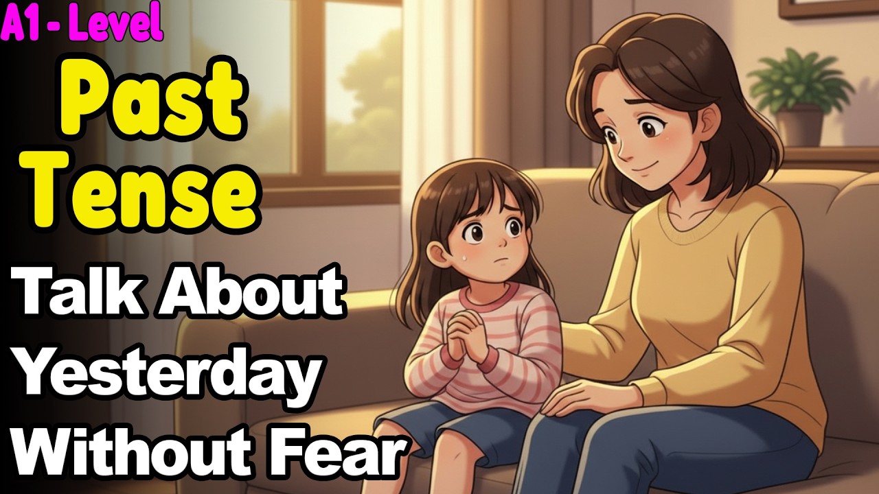 Past Tense Made Easy – Talk About Yesterday Without Fear | Easy Grammar Lesson For Beginner