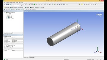 How to draw a pipe in Ansys Workbench DesignModeler
