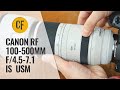 Canon RF 100-500mm f/4.5-7.1 'L' IS USM lens review with samples