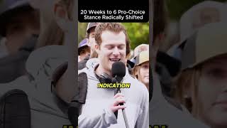 20 Weeks to 6 Pro-Choice Shifted #CharlieKirk #prochoice #abortion #conspiracy #DEBATE