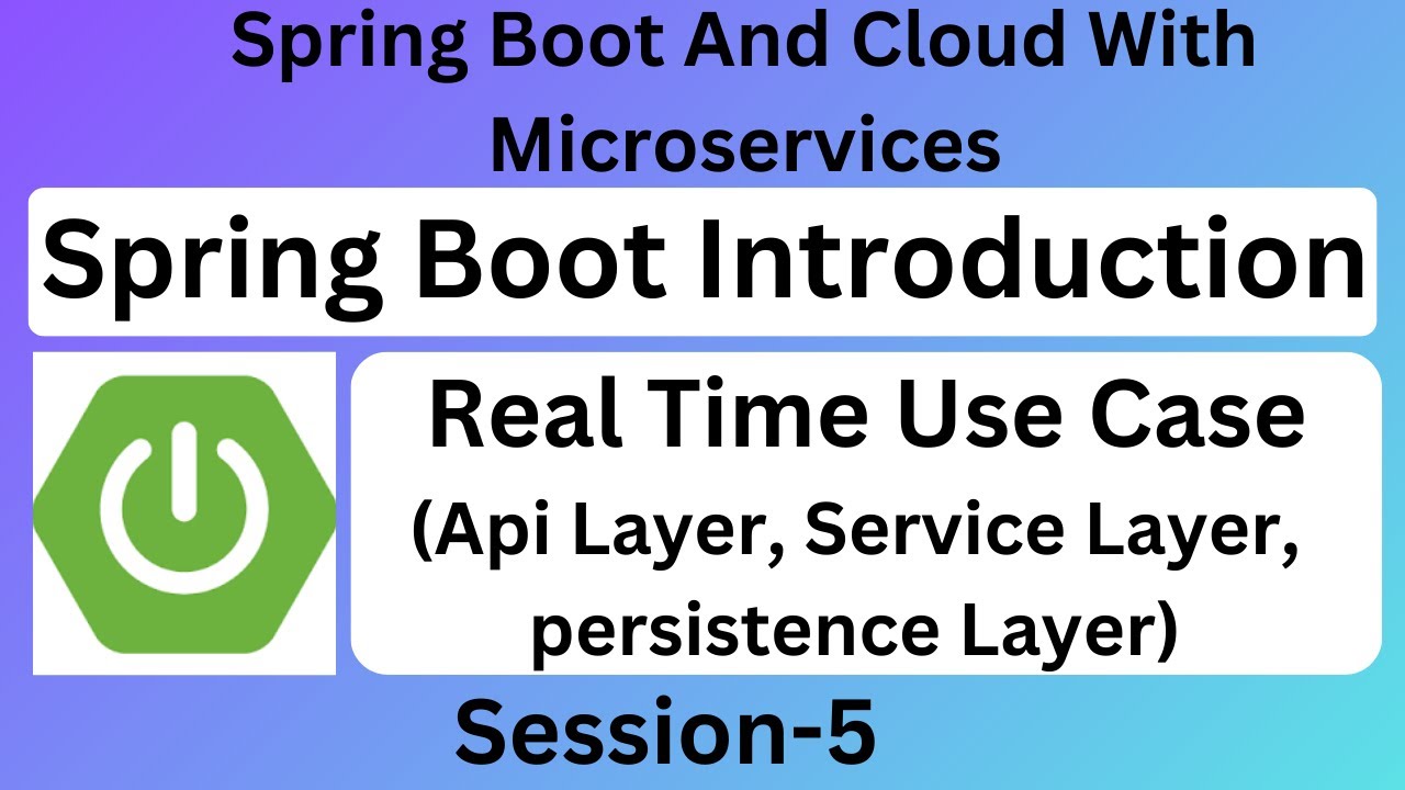 Spring Boot with Microservices | Session 5 | Real Time Use case - YouTube