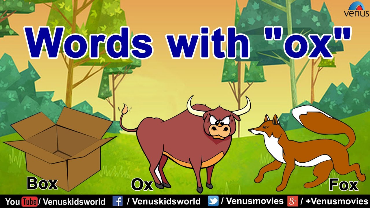 Words with "ox" - YouTube