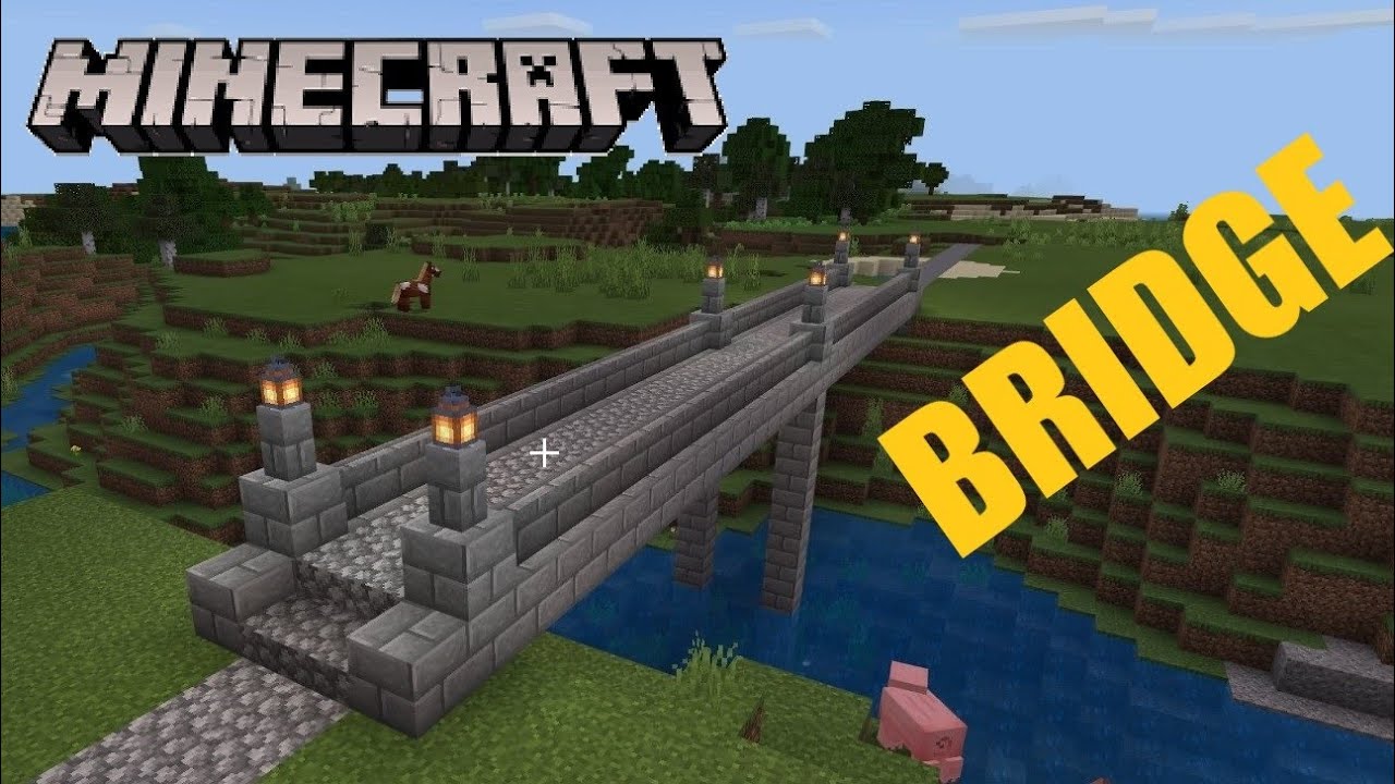 Minecraft | Ponte de Pedra | easy bridge - YouTube