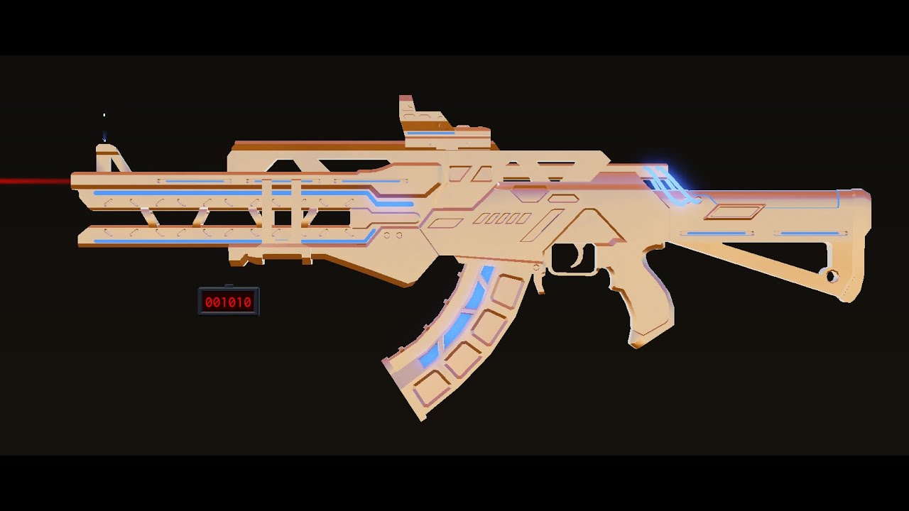 Unlocking Pure Gold on The AK 47 Roblox Bad Business