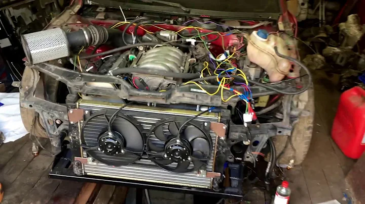 VAZ 21214 Fans on VW Passat B5 with ABZ 4.2 V8