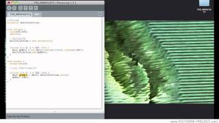 Processing Tutorial 09 - Arraylists