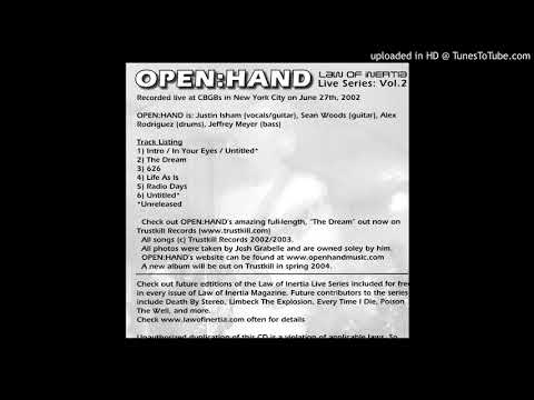 Punk music video thumbnail preview for Open Hand - [untitled]