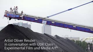 Artist Oliver Ressel in conversation with UdK Class Experimental Film